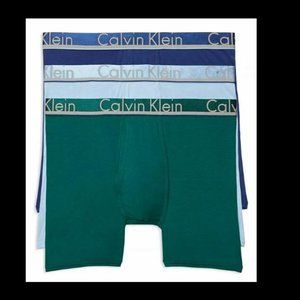 Calvin Klein Men's 3-Pack Comfort Microfiber Boxer Size M